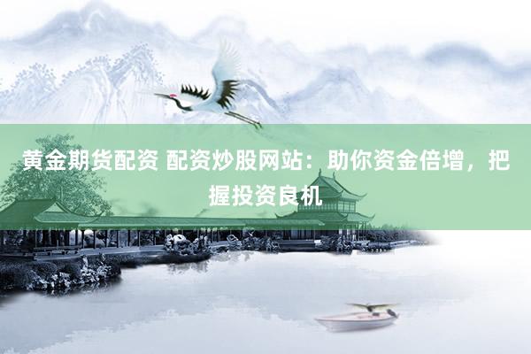 黄金期货配资 配资炒股网站：助你资金倍增，把握投资良机