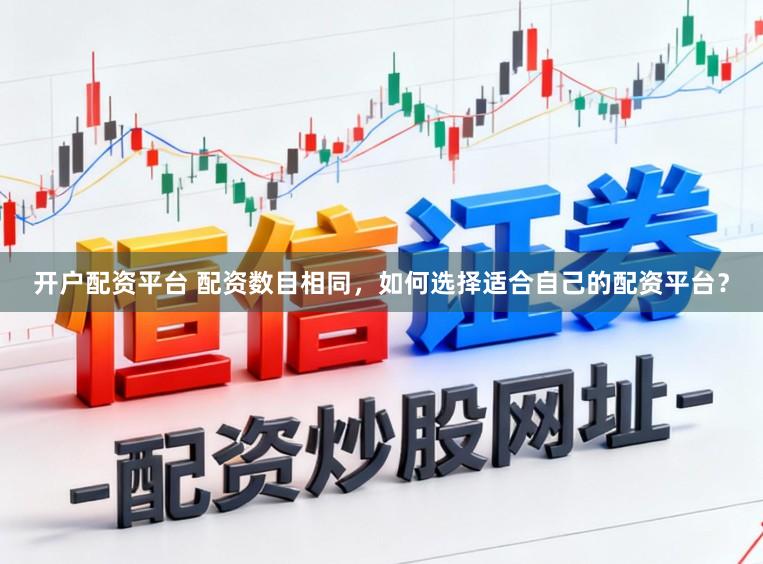 开户配资平台 配资数目相同，如何选择适合自己的配资平台？